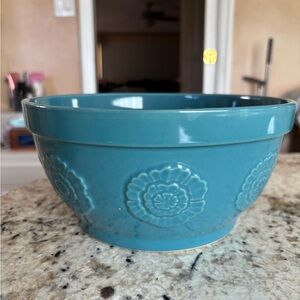 The Pioneer Woman Teal Stoneware Bowl